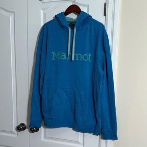 Marmot Teal Hoodie for Men